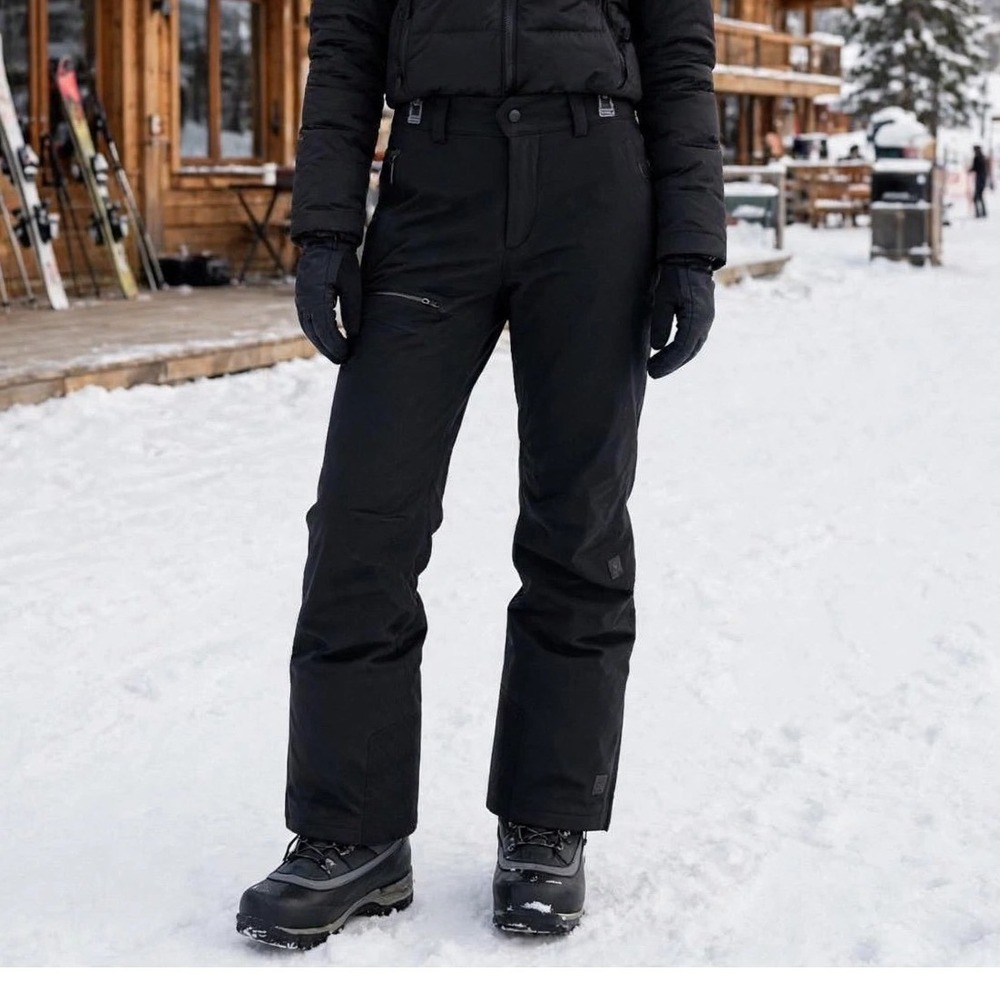 Spyder Ladies Women's Snow Ski Pants Black Size 6 Outdoor Winter Sportswear